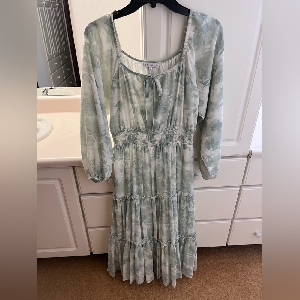 Ivy City Co Tiered Maxi Dress